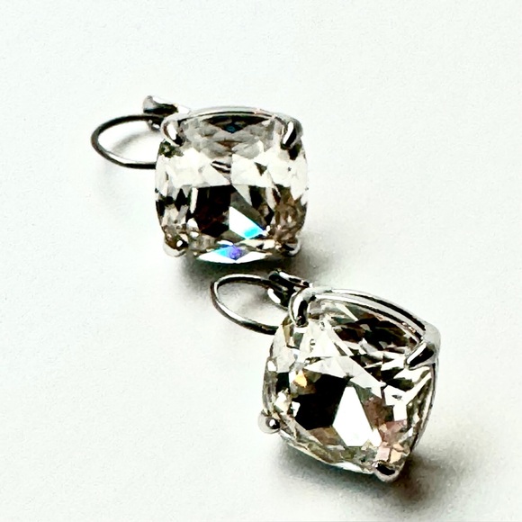 Kate Spade Square Cut Crystal Dazzler earrings - Picture 1 of 9
